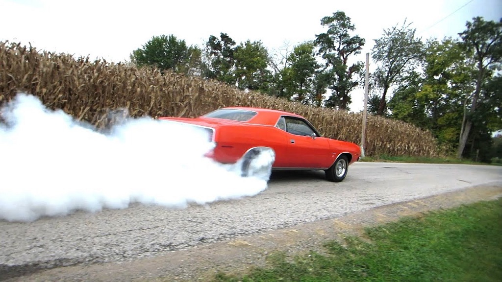 Is it safe to drive with a burning rubber smell